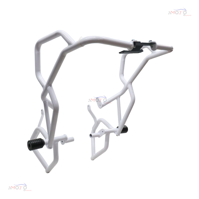 Upper Lower Crash Guard (white) For Apache Rtx 300